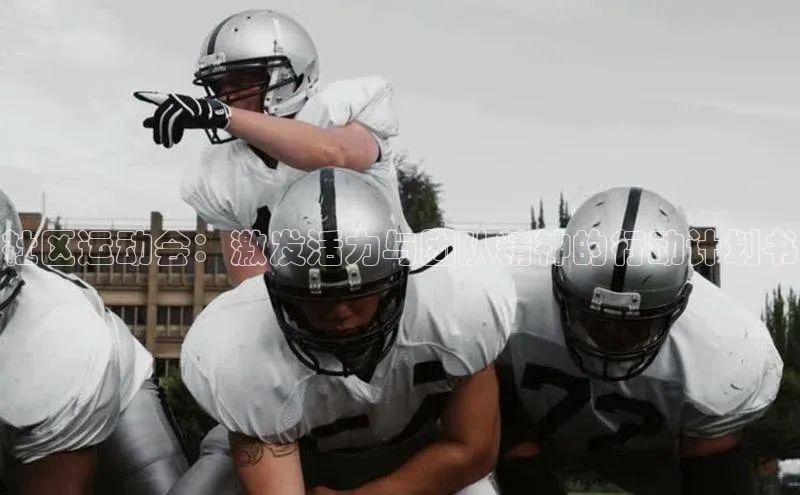 社区运动会：激发活力与团队精神的行动计划书